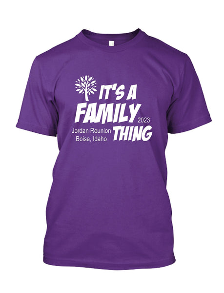 Family reunion shirts shop