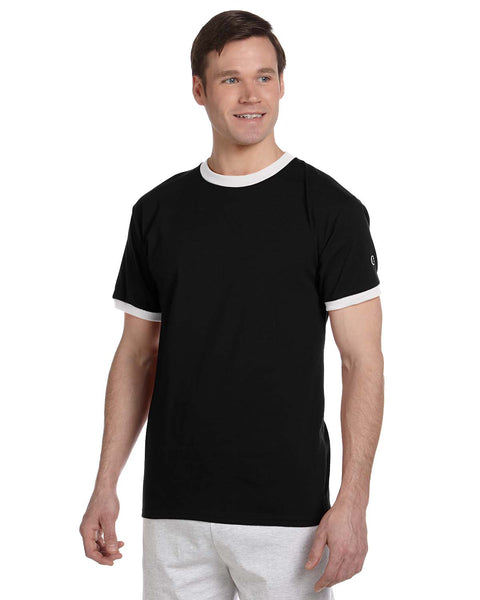 【SATIIIZ】Champion Ringer T-Shirt Amazon.com: Champion Ringer T-Shirt T136, XL, Oxford Gray