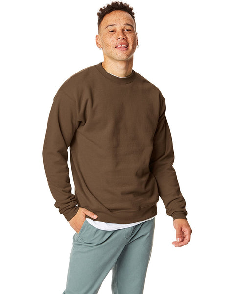 Hanes solid sweatフェードブラウン古着CBOY短丈unisex Hanes 50/50 Crewneck Sweatshirt – CheapesTees