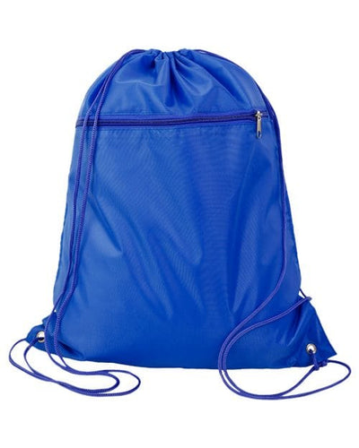 Q-Tees Polyester Cinchpack | Primary Image