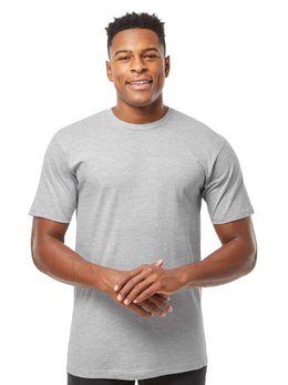 Heavyweight Jersey T-Shirt in Heather Grey
