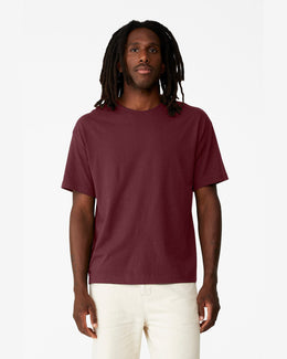Bella+Canvas 6 oz Heavyweight Unisex T-Shirt 3010C | Maroon - Front