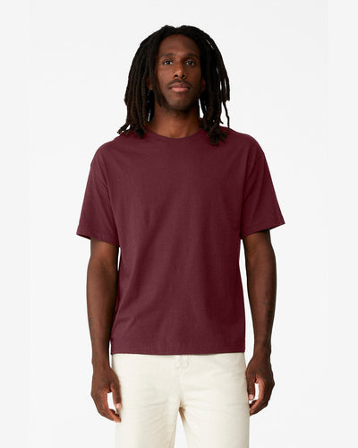 Bella+Canvas 6 oz Heavyweight Unisex T-Shirt 3010C | Maroon - Front
