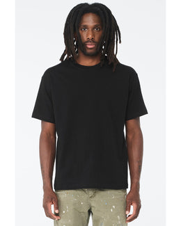 Bella+Canvas 6 oz Heavyweight Unisex T-Shirt 3010C | Black - Front