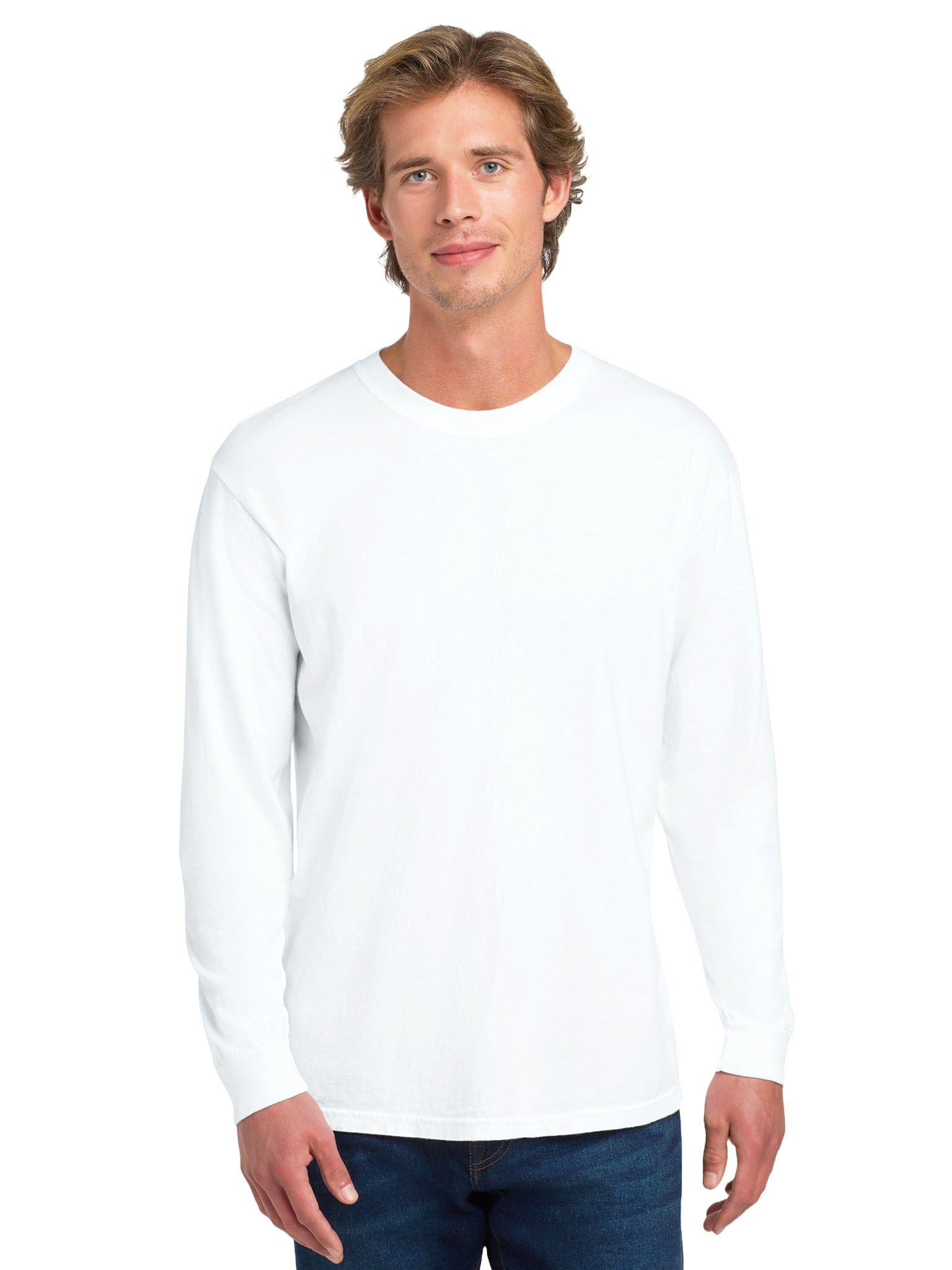 thumbnail image 2 of Bella + Canvas 3513 Unisex Triblend Long Sleeve T-Shirt – Super Soft Casual Tee (XS-2XL) 2 of 5