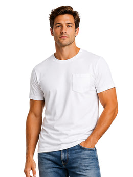 Next Level Unisex Cotton Pocket T-Shirt