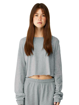 Bella+Canvas Women’s Crop Long Sleeve T-Shirt
