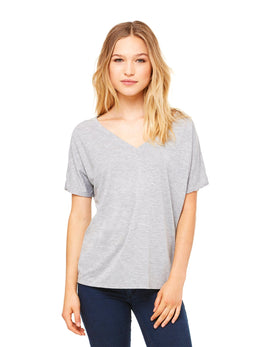 Bella+Canvas Ladies Slouchy V-Neck T-Shirt