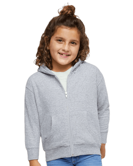 Rabbit Skins Toddler Full-Zip Hooded Sweatshirt