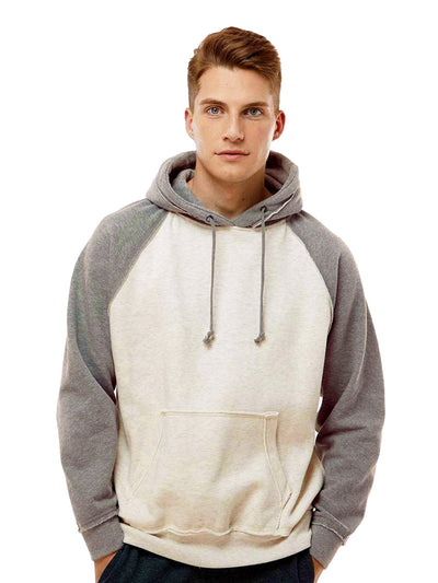 J America Adult Vintage Heather Pullover Hooded Sweatshirt