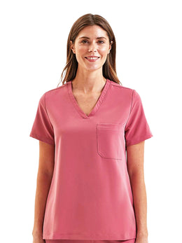 Onna Women's Limitless V-Neck Stretch Scrub Top