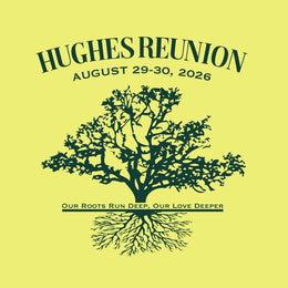 Tree roots family reunion t-shirt design