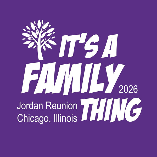 Family Thing Family Reunion T-Shirt Design R1-26