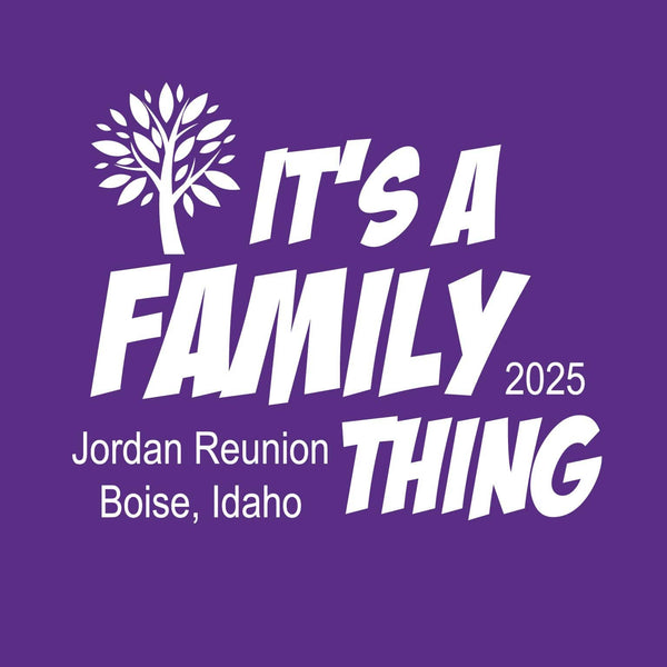 Family Thing Family Reunion T-Shirt Design R1-26