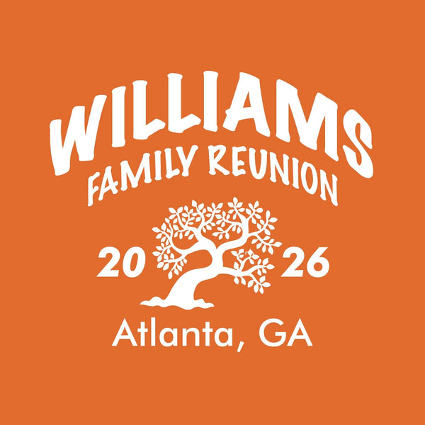 Big Name Family Reunion T-Shirt Design R1-32