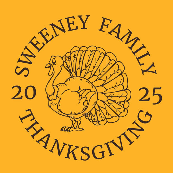 Turkey Family Reunion T-Shirt Design R1-35