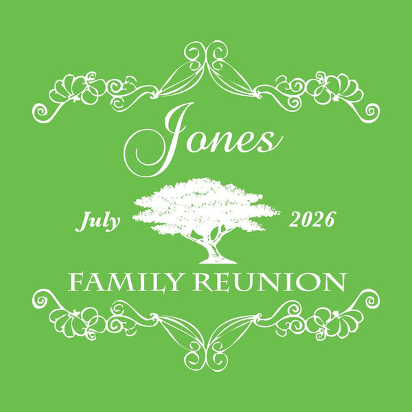 Cypress Tree Family Reunion T-Shirt Design R1-3