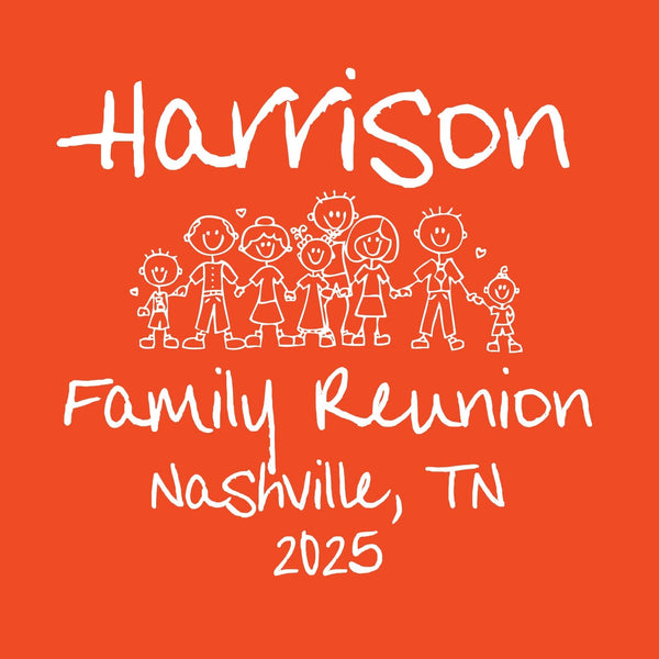 Big Crew Family Reunion T-Shirt Design R1-42