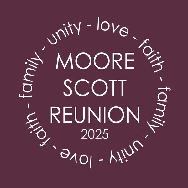 Unity & Love Family Reunion T-Shirt Design R1-55
