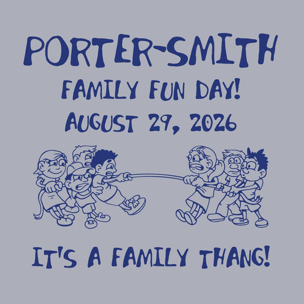 Tug Of War Family Reunion T-Shirt Design R1-58