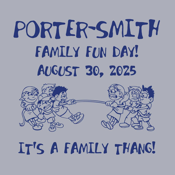 Tug Of War Family Reunion T-Shirt Design R1-58