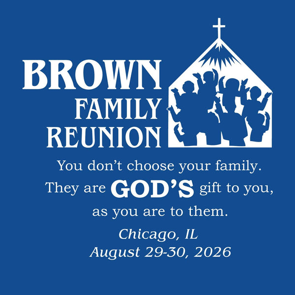 Gods Gift Family Reunion T-Shirt Design R1-61