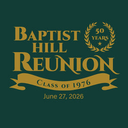 Ribbon banner reunion t-shirt design