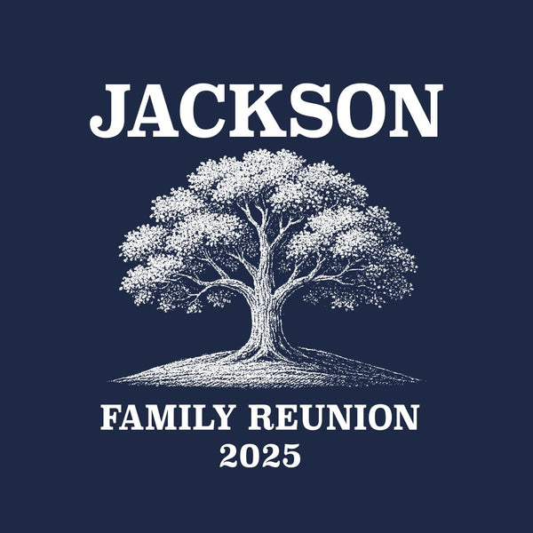 Mighty Oak Family Reunion T-Shirt Design R1-75