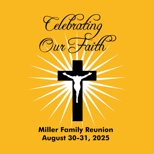 Crucifix Family Reunion T-Shirt Design R2-12