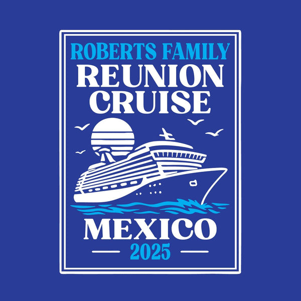 Family Reunion Cruise T-Shirt Design R2-30