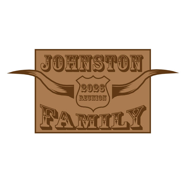 Bull Horns Family Reunion T-Shirt Design R3-1
