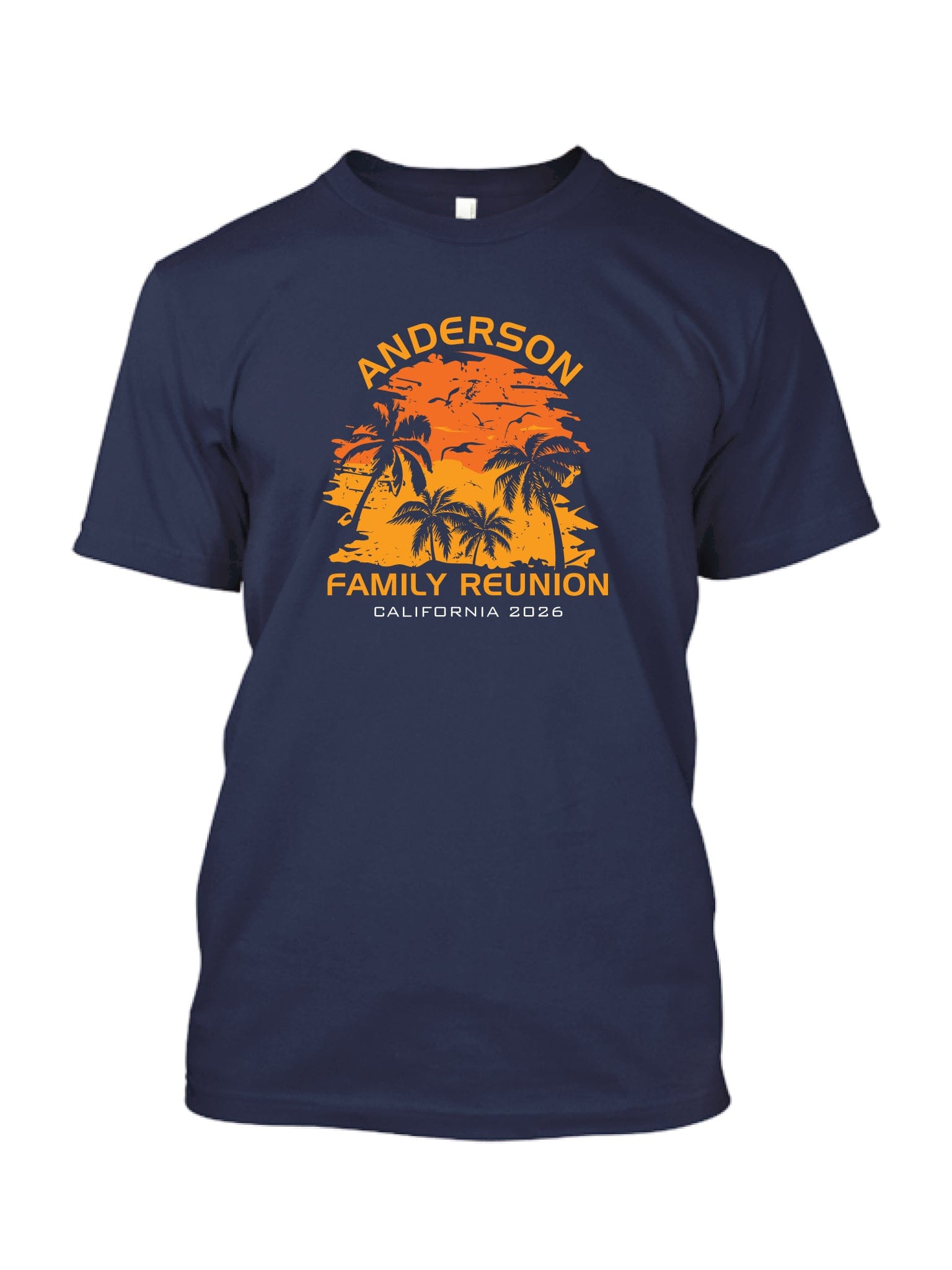 Palm Sunset Family Reunion T-Shirt Design R3-6 – CheapesTees