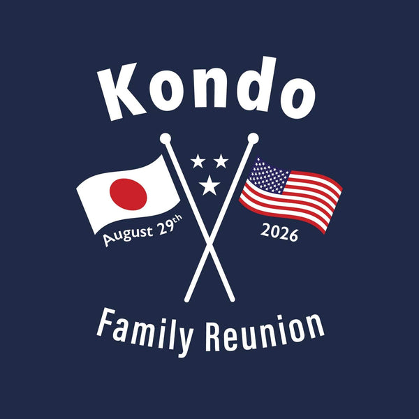 Two Flags Family Reunion T-Shirt Design RMC-11