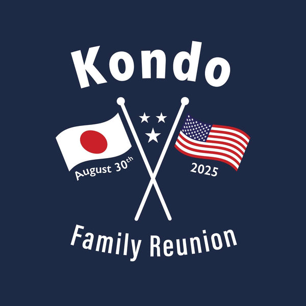 Two Flags Family Reunion T-Shirt Design RMC-11