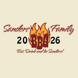 Family BBQ reunion t-shirt design
