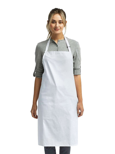 Artison Collection Recycled Bib Apron in White