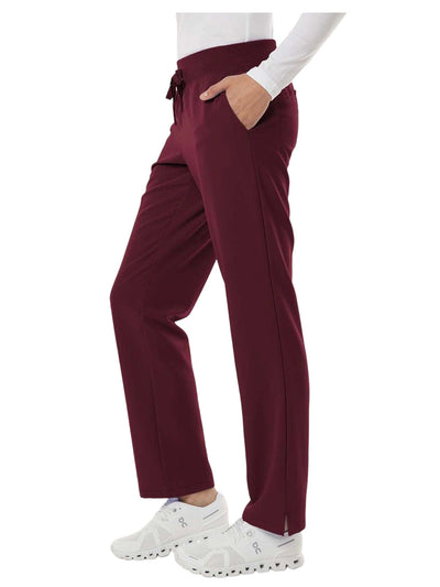 Jaanuu Ladies Essential Knit Waist Scrub Pants