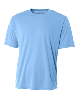 A4 Men's Cooling Performance T-Shirt N3142 | Light Blue - Front
