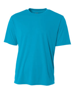 A4 Men's Cooling Performance T-Shirt N3142 | Electric Blue - Front