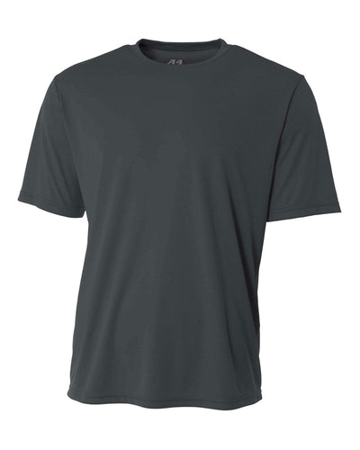 A4 Men's Cooling Performance T-Shirt N3142 | Graphite - Front