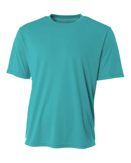 A4 Men's Cooling Performance T-Shirt N3142 | Teal - Front