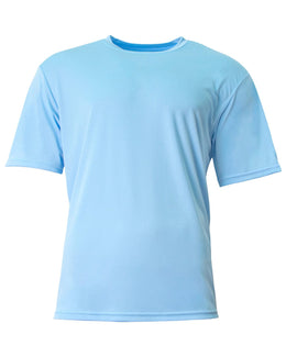 A4 Men's Cooling Performance T-Shirt N3142 | Sky Blue - Front