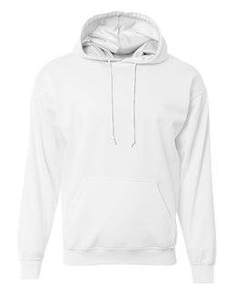 A4 Men's Sprint Tech Fleece Hooded Sweatshirt N4279 | White - Front