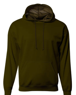 A4 Men's Sprint Tech Fleece Hooded Sweatshirt N4279 | Military Green - Front