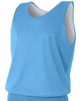 A4 Men's Reversible Mesh Tank NF1270 | Lt Blue/ White - Front