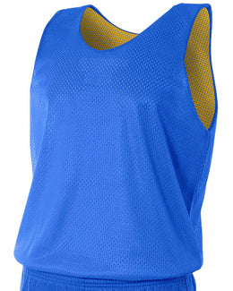 A4 Men's Reversible Mesh Tank NF1270 | Royal/ Gold - Front