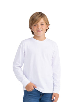 Next Level Youth Cotton Long Sleeve T-Shirt