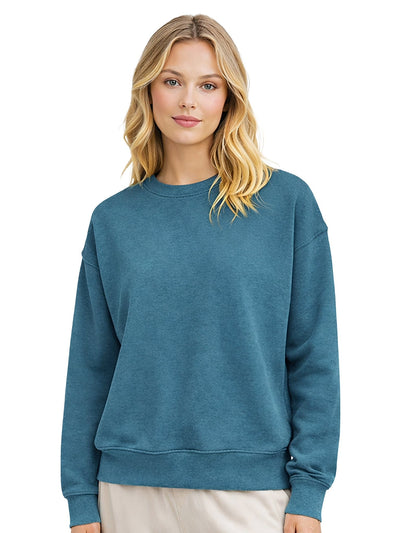 Bella+Canvas Crewneck Sweatshirt in teal