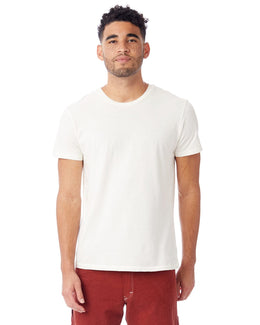 Alternative Men's Heritage Garment-Dyed Distressed T-Shirt 04850C1 | Vintage White - Front
