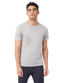Alternative Men's Heritage Garment-Dyed Distressed T-Shirt 04850C1 | Grey Pigment - Front
